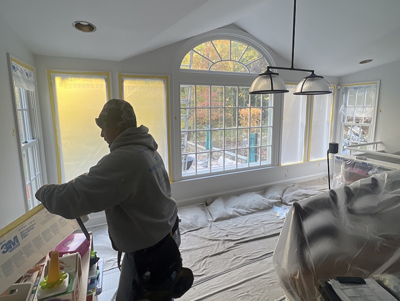 Make sure the area is prepared before window replacement work begins